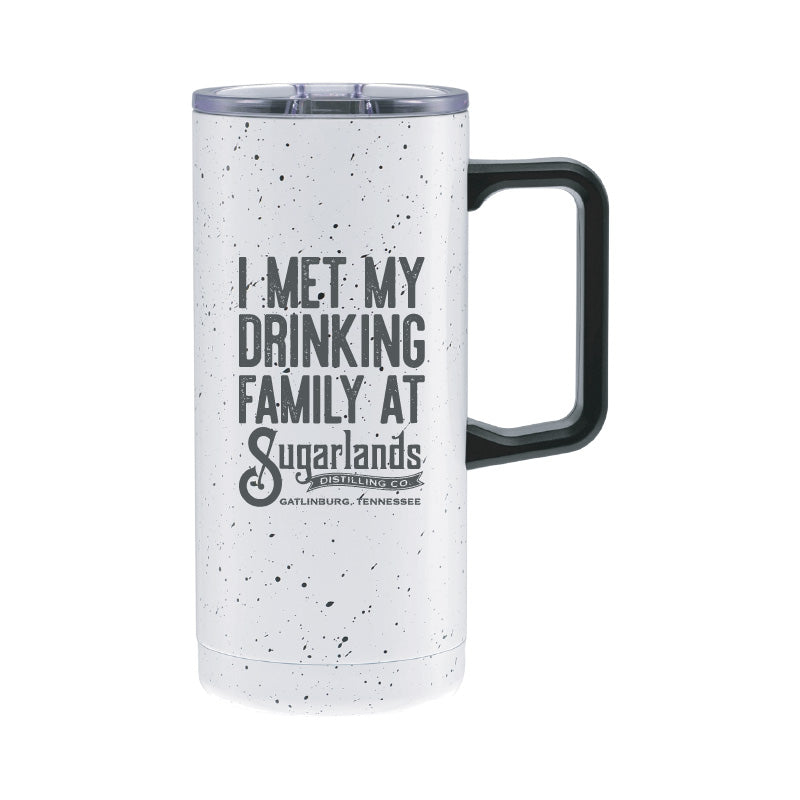 Met My Family 18oz Insulated Mug - White