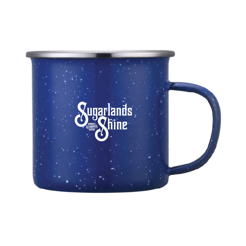 16oz Enamel Camp Mug - Blue