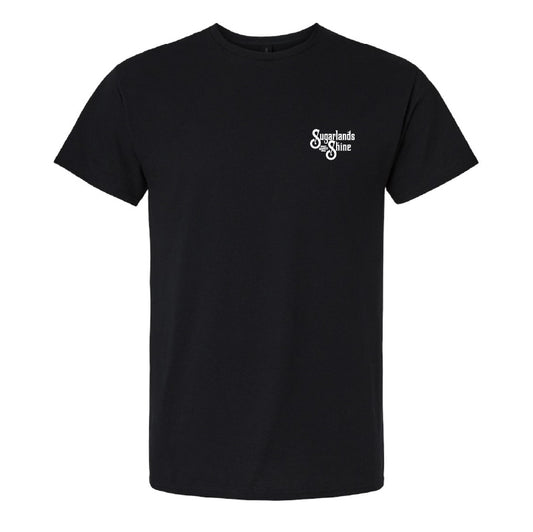 Raccoon Cowboy Tee - Black