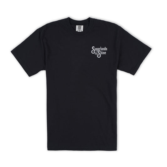 Mark & Digger Light It Up Puss Tee - Black