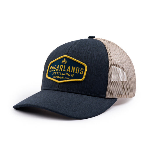 Distilling Co. Cap - Heather Navy / Khaki