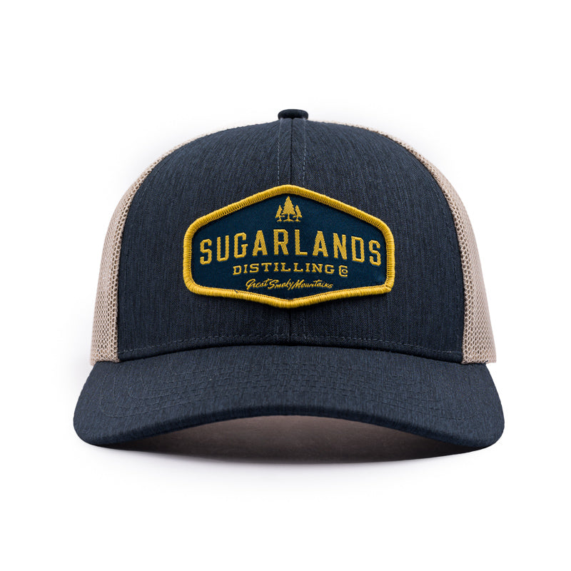 Distilling Co. Cap - Heather Navy / Khaki