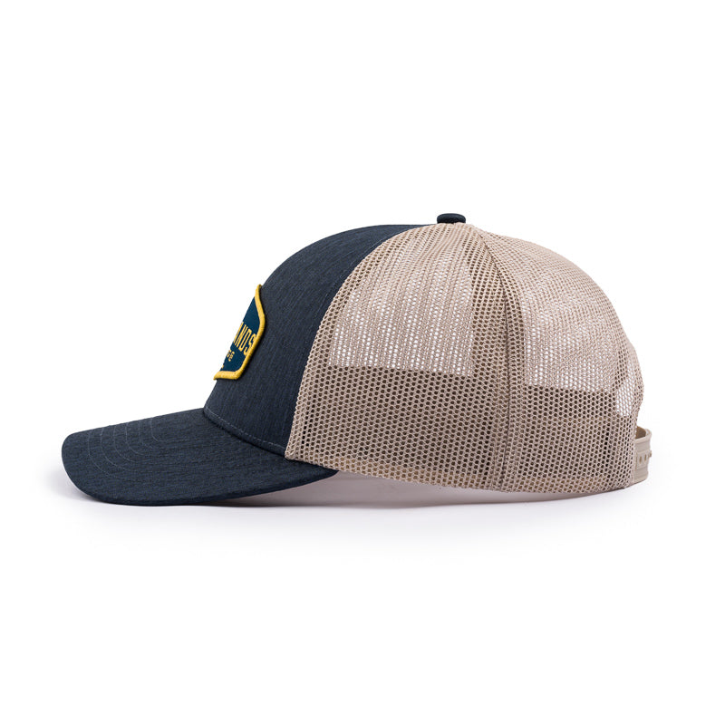 Distilling Co. Cap - Heather Navy / Khaki
