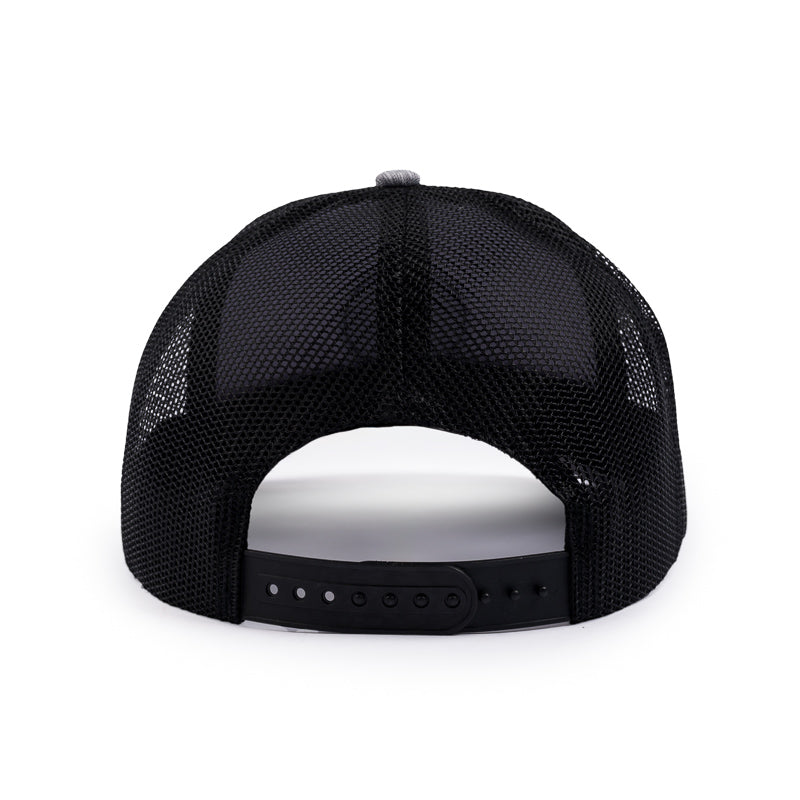 Tri Star Cap - Heather Grey / Black