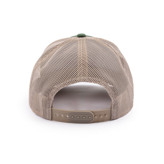 Smoky Mountains Cap - Olive / Khaki / Gold