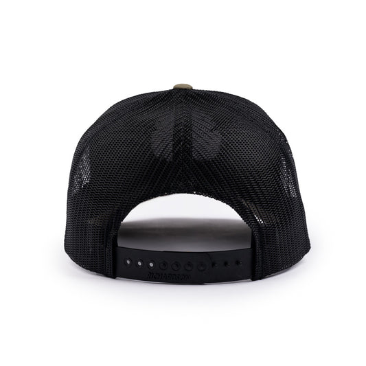 SDC Tri Star Trucker Cap - Loden / Black