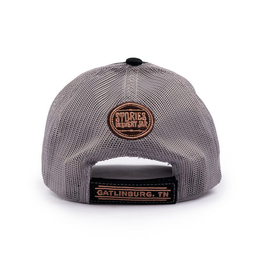 Stories Mesh Back Cap - Black / Grey