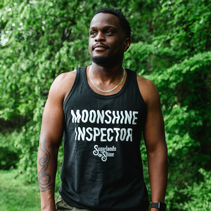 Moonshine Inspector Tank - Black - CLEARANCE