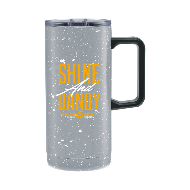 Shine & Dandy 18oz Insulated Mug - Grey