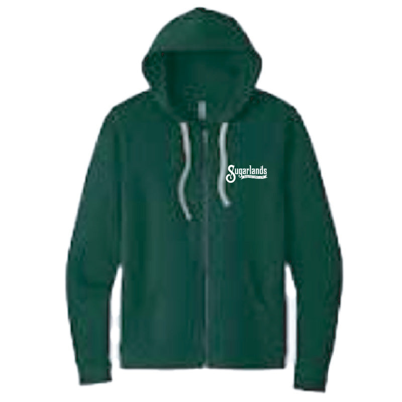 Quality Spirits Zip Hoodie - Forest Green