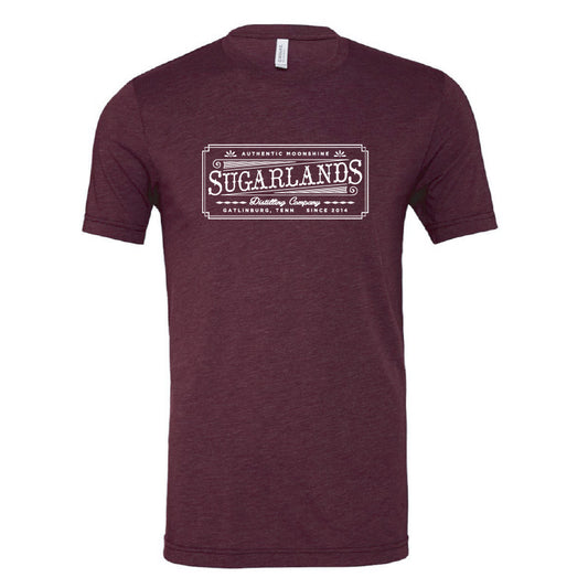 Authentic Moonshine Triblend Tee - Maroon