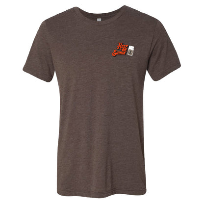 Keep on Shinin' Triblend Tee - Brown