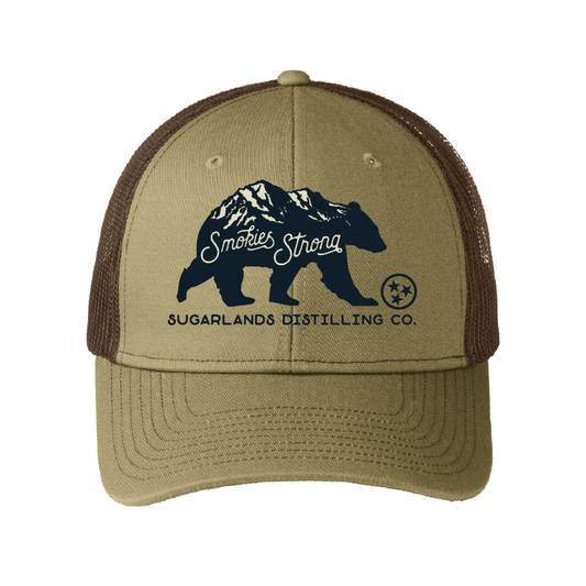 Smokies Strong 2024 Cap - Khaki / Coffee