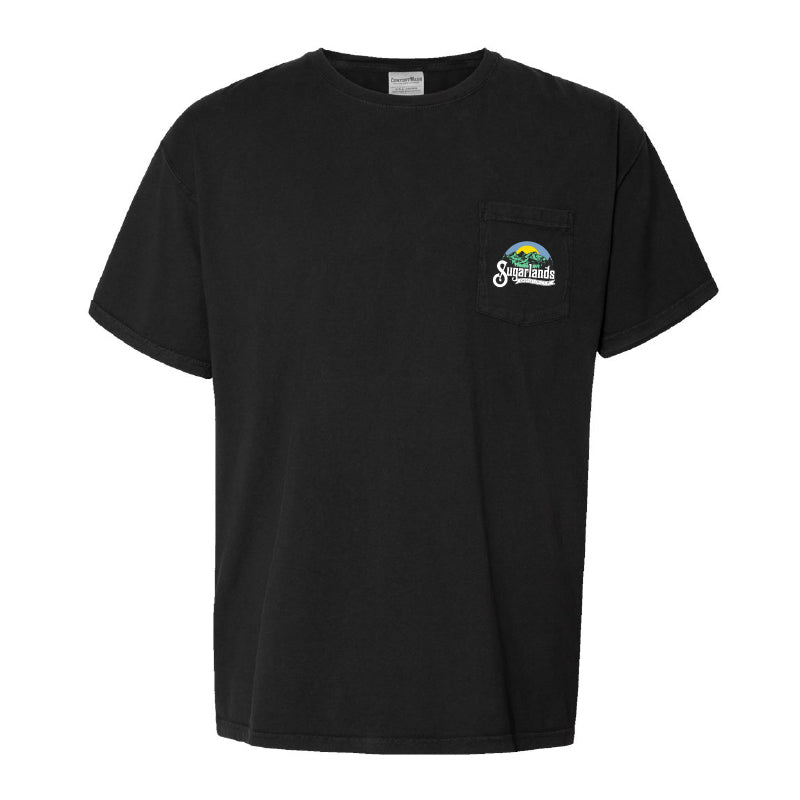 May All Roads Pocket Tee - Black