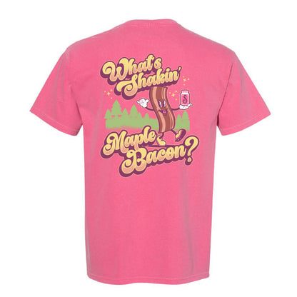 What's Shakin Pocket Tee - Crunchberry
