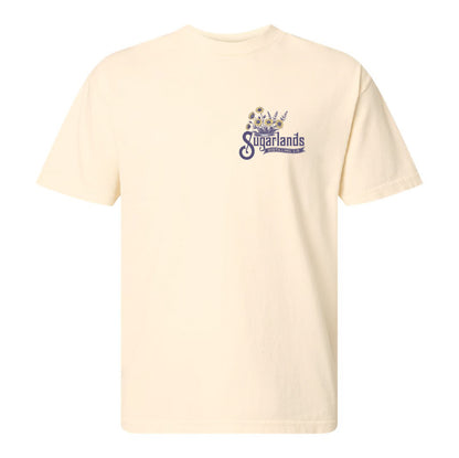 Wildflowers Grow Tee - Faded Cream
