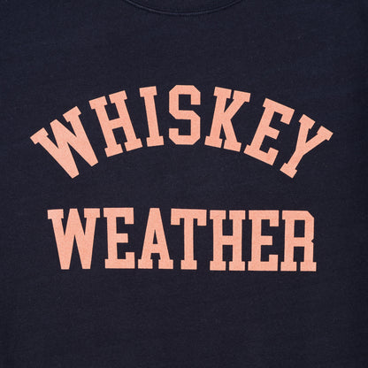 Roaming Man Whiskey Weather Crew Sweatshirt - Navy