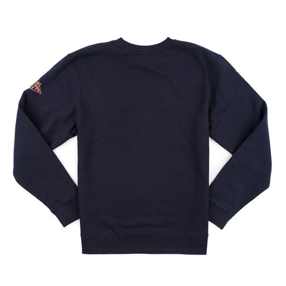 Roaming Man Whiskey Weather Crew Sweatshirt - Navy