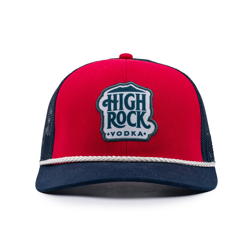 High Rock Vodka Cap - Red | Navy