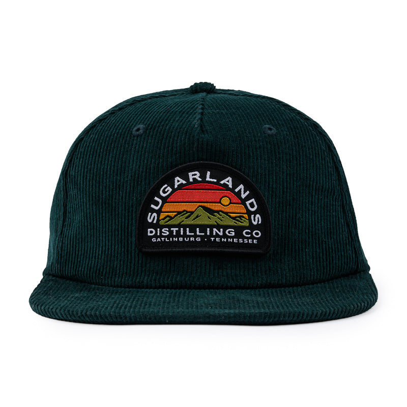 Corded Cap - Forest Green