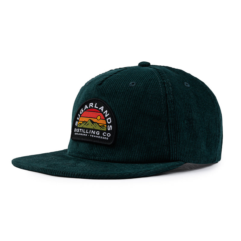 Corded Cap - Forest Green