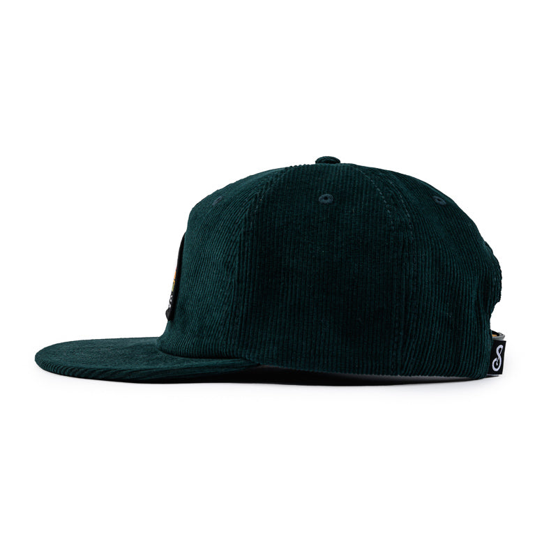 Corded Cap - Forest Green