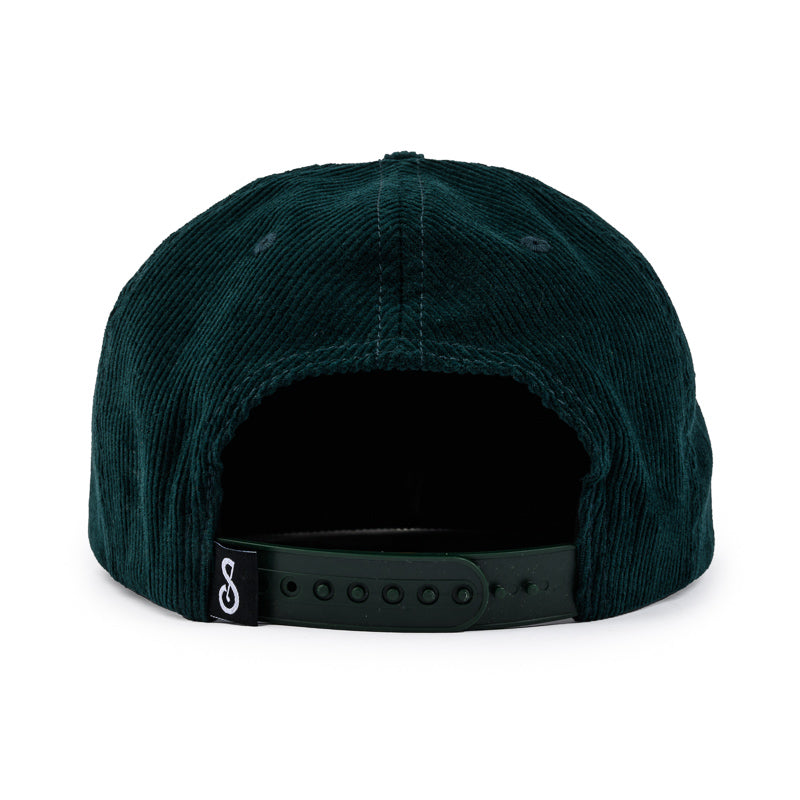 Corded Cap - Forest Green