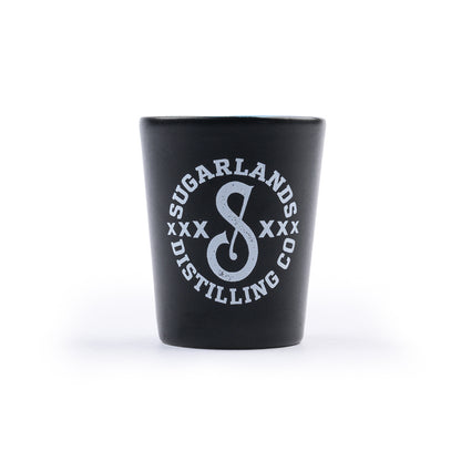 Cafe Shot Glass - Black / Blue