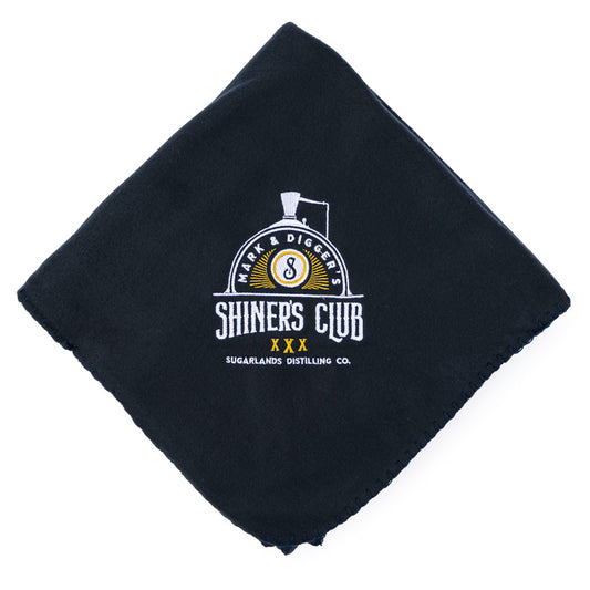 Shiner's Club Cozy Fleece Blanket - Navy