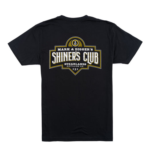 Shiner's Club Tee - Black - CLEARANCE