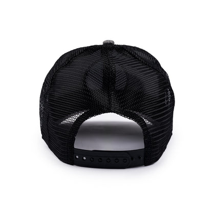 Soft Badge Cap - Heather Black