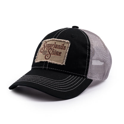 Stories Mesh Back Cap - Black / Grey